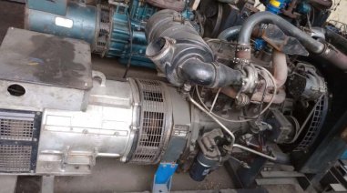 Mahindra Four Cylinder 62.5 KVA Crompton Alternator